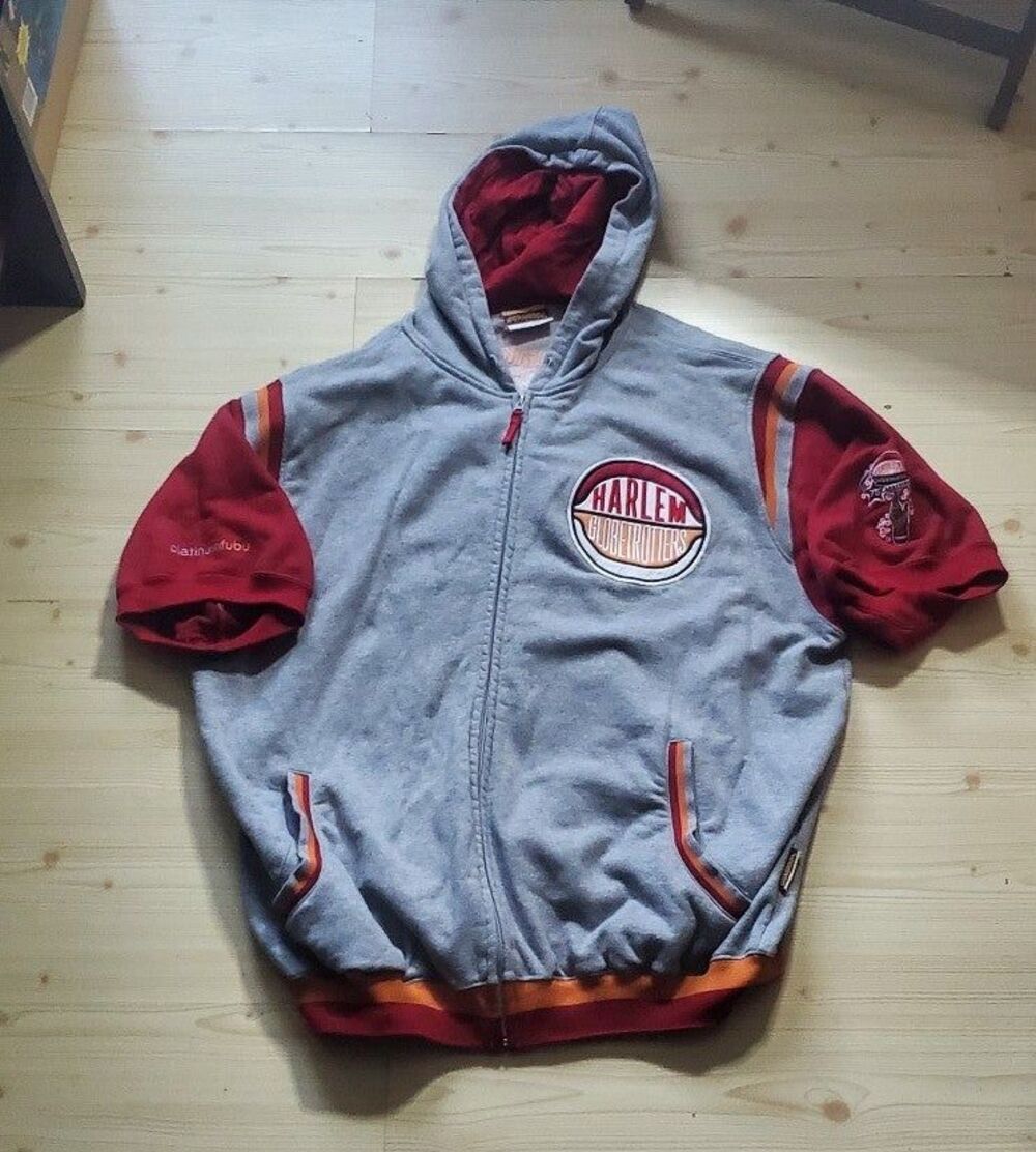 Harlem Globetrotters 2001 75th Anniversary Platinum Fubu jacket mens XL